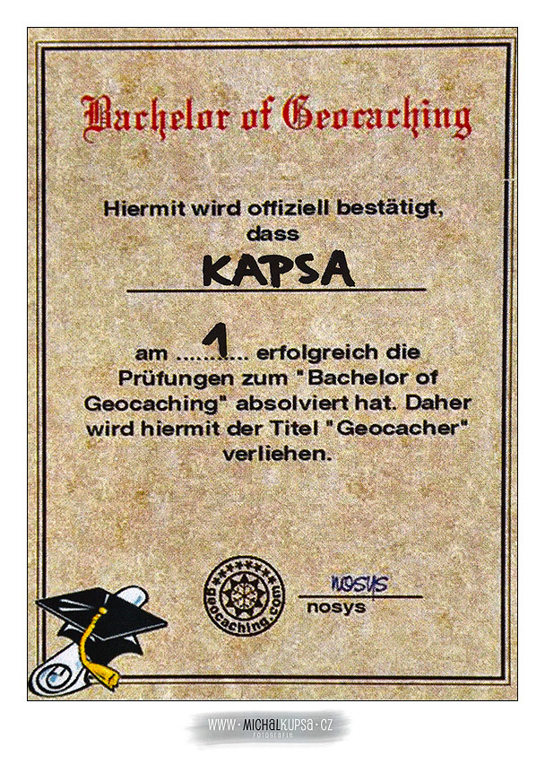 Bachelor of Geocaching