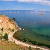 Coast of Olkhon Island on Lake Baikal | fotografie