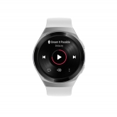 Huawei Watch GT 2e - ovládání hudebního přehrávače.