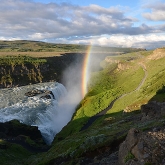 Islandský vodopád Gullfoss | fotografie