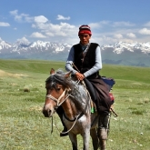 Kyrgyzský jezdec | fotografie