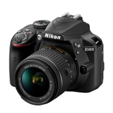 Nikon D3400 - čelní pohled