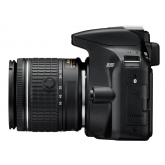 Nikon D3500 + AF-P 18-55mm VR - levá strana