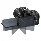 Nikon D5600 - možnosti výklopného LCD monitoru