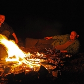Noční pohodička u ohně | fotografie