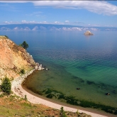 Pobřeží Bajkalu na ostrově Olchon | fotografie