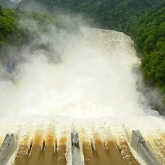 Přepad Slapské přehrady | fotografie