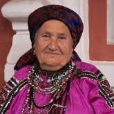 Ruská pohádková babička | fotografie
