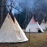 Tábor indiánů | fotografie