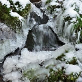 Zamrzlý potok | fotografie
