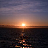 Západ slunce nad Severním mořem | fotografie